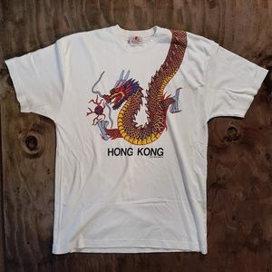 Vintage Hong Kong Dragon X Large Shirt
